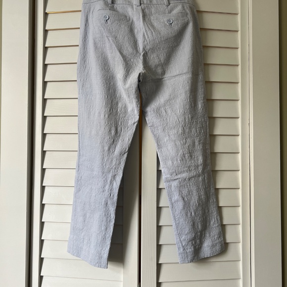 Club Monaco Baby Blue Capri Pants 99% Cotton - Picture 3 of 4